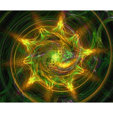 PRINT FRACTAL ART Starfish